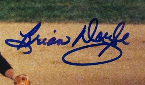 Брайън Дойл Подписа Автограф 8x10 Снимка VII - Снимки на MLB с автограф