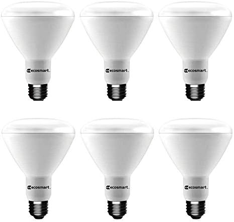 Замяна led лампа EcoSmart 65 W/65 W (10,5 W) BR30, с регулируема яркост, нежно-бяла (2700 K) със средна основа (E26) с