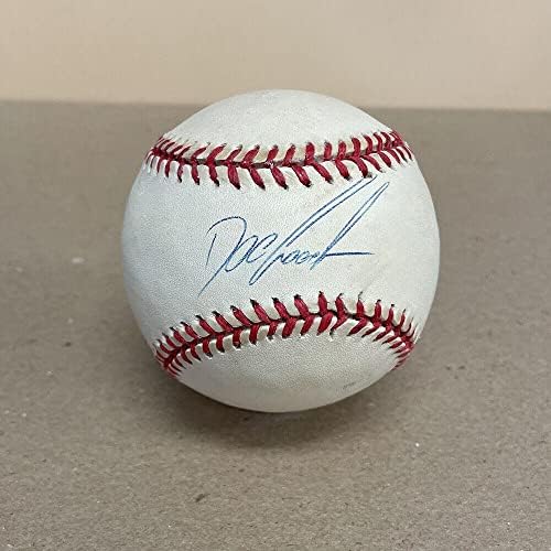 Док Гуудън е подписал Бейзболен OAL Auto Голограммой B & E йорк Янкис - Бейзболни топки с автографи