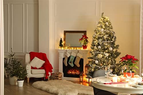 Carolin's Treasures CK3804CS Бернедудл Коледно Дърво, Коледни Чорапи, Чорапи За Висящи пред Камината, Коледен
