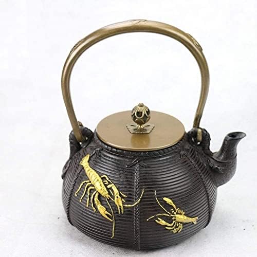 Чайник FEHUN Железен Чайник Iron Имитированный Iron Омар Iron Чай Набор за чай /Iron / 1400 мл