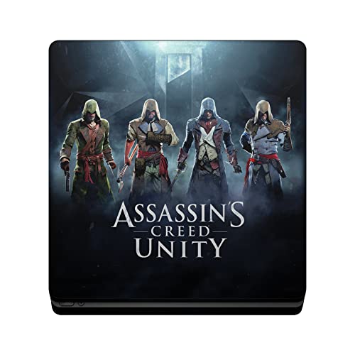 Дизайн на своята практика за главата Официално Лицензиран Assassin ' s Creed Group Unity Key Art Vinyl Стикер