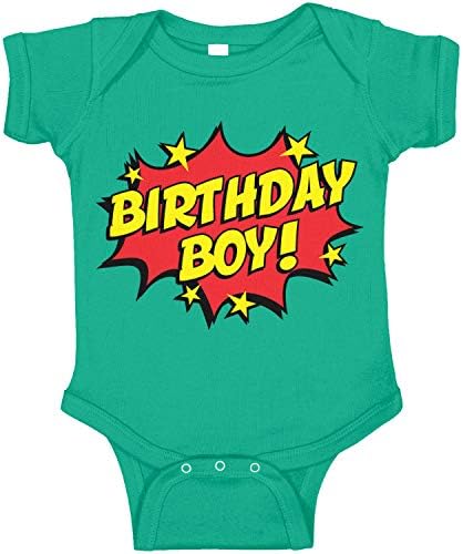 Бебешко Боди за момченце на рожден Ден Amdesco