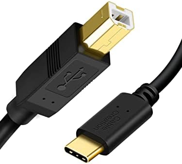 Комплект – 2 броя: Комплект 7-в-1 C USB Хъб 4K 60Hz с кабел за принтер USB C-USB B.