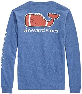 Тениска за момчета vineyard вина с дълъг ръкав под формата на футболен кит с джоб под формата на хедър