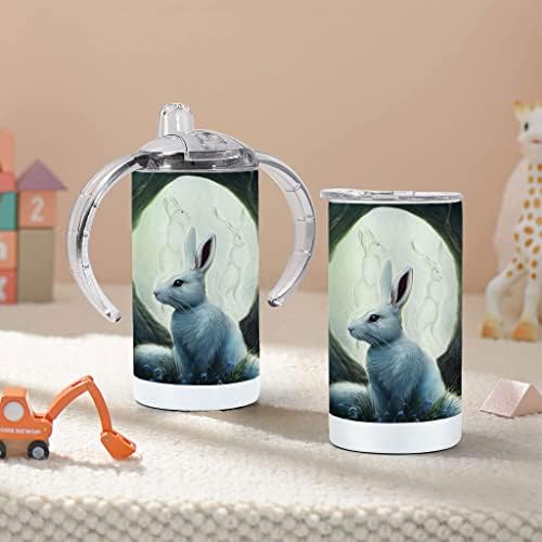 Fantasy Rabbit Art Sippy Cup - Графична Детска Sippy-Чаша - Сладък Sippy-чаша