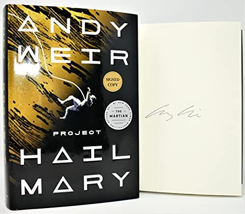 Проект Hail: издание на роман на Анди Вейра с автограф (книга с автограф).