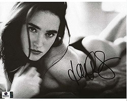 Дженифър Конъли, гол до кръста в стрингах 8x10 Снимка С Автограф Автентичен 'GA' COA