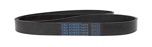 Преносимото Колан D&D PowerDrive 20PL2477 Метрического стандарт, Гума