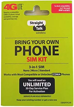 Пряк разговор Verizon 4G LTE 3G CDMA Носете си Собствен комплект за активиране на телефона