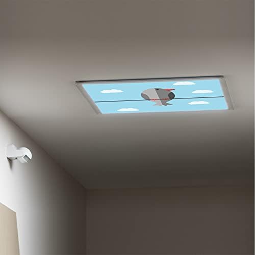 Луминесцентни лампи за таван разпръскване панели-Птица на проволочном повторенията-Луминесцентни лампи за по-хладно кабинет-Окачен таван от 2 x 4 метра, Люминесцен?