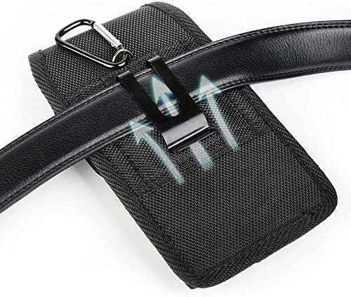 Чанта-кобур за мобилен телефон, Тактически скоба-държач с линия за колан, който е Съвместим с iPhone 13 Max 12 Pro