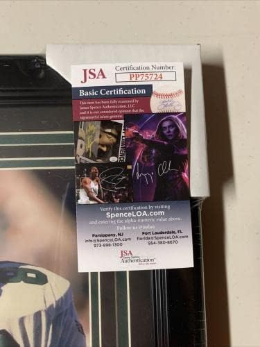 Кийт Джаксън подписа снимка с автограф на Eagles 8x10 в рамката на JSA - Снимки NFL с автограф