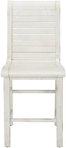Комплект от столове Progressive Furniture Willow Counter от 2, 19 W x 23 D x 42 H, Лекувани бор