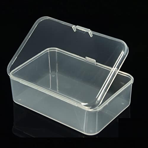 Wotermly 32 Бр Малката Пластмасова Кутия За Съхранение на Различни Размери на Мини Прозрачни Пластмасови Мъниста Контейнери