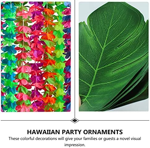 Abaodam 1 Комплект Декоративни орнаменти за Хавайски парти, Вечерни Украса (Различни цветове)