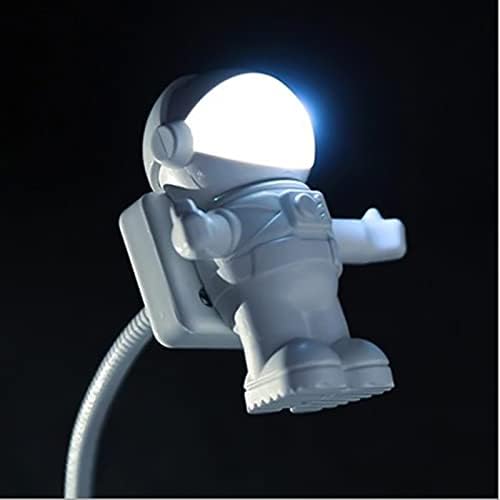 Лека нощ Нощна Лампа за Подарък на Приятели на децата, Творчески лека нощ Космонавта Led USB Cartoony Детски лека нощ