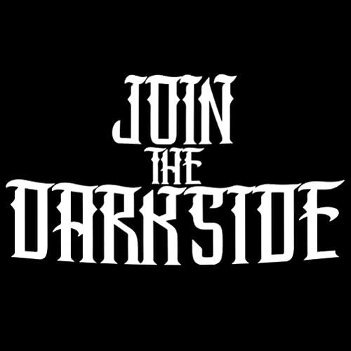 Присъединете се към Винил стикер Darkside, автомобилната стикер (6 инча, черен на цвят)
