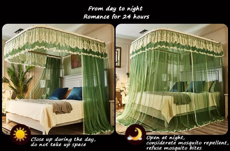 WFEGSYJ Двупластова подови mosquito net противомоскитная мрежа за двойно легло Може да се използва като подарък