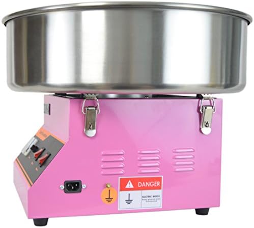 Машина за производство на Захарен памук VIVO Pink Електрическа Търговски, Candy Floss CANDY Maker-V001