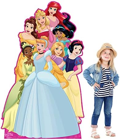 Разширено Графичен Колаж Принцеса В Реален Размер С Вырезанным От картон Стендапом - Disney