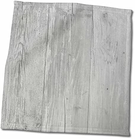 3dRose Florene - Дизайнерски текстура III - Разпечатки от селски сиво дърво Barnwood - Кърпи (twl-203980-3)