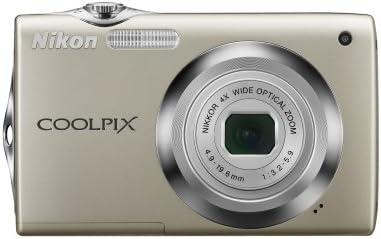 Цифров фотоапарат Nikon Coolpix S3000 с резолюция 12,0 Mp с 4-кратно оптично електронно намаляване на вибрациите (VR) и 2,7-инчов