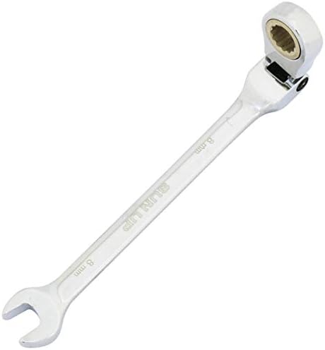 Комбиниран ключ SUN UP 72 Gear, SP, Вибриращо вид, GWL-8F, 0,3 инча (8 mm) и Дълбочина на корпуса 0,2 инча (0,53 cm), Височина