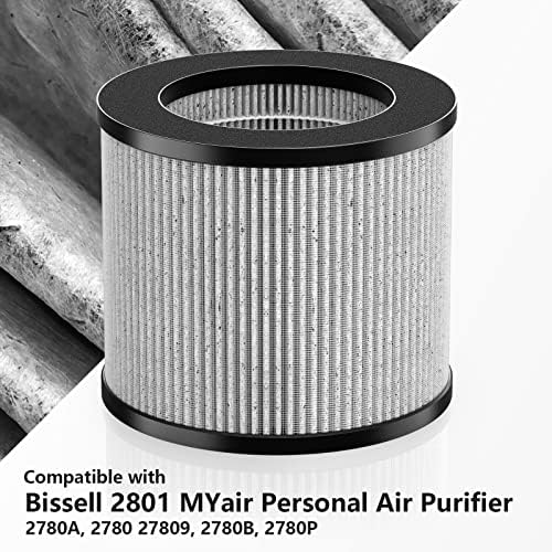Комплект за смяна на въздушния филтър FMDZFL 2801 е Съвместим с персонални воздухоочистителями Bissell MyAir Модели
