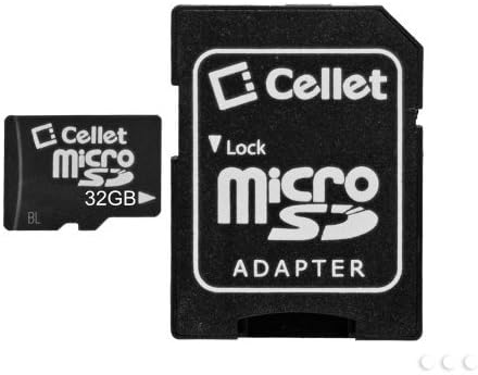 Карта Cellet 32GB Videocon V1442 Micro SDHC специално оформена за високоскоростен цифров запис без загуба! Включва стандартна SD адаптер.