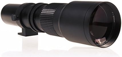 Висококачествен телескопичен обектив 1000 mm за Fujifilm X-E1 (ръчно фокусиране)