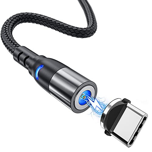 [2] Магнитен USB кабел 2 м Бързо зареждане на USB Кабел Type C Магнитно Зарядно Устройство За предаване на