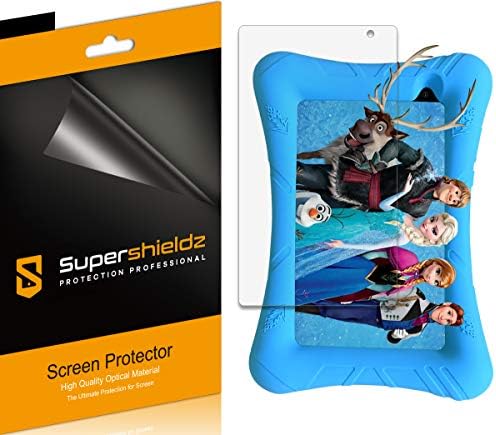 (3 опаковки) Защитно фолио Supershieldz, предназначена за детски таблет Pritom P7 (7 инча), с прозрачен екран с висока разделителна