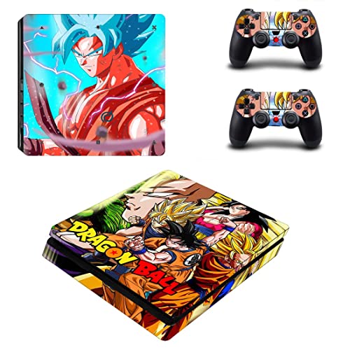 Аниме Драго И VIP Балони son Goku, Зеленчуци, Супер Сайян Стикер на корицата на PS4 или PS5 За конзолата PlayStation 4 или 5