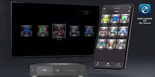 Dune HD Ultra Vision 4K | D Vision | HDR 10+ | Ultra HD | Голям мултимедиен плейър от висок клас и Android Smart TV