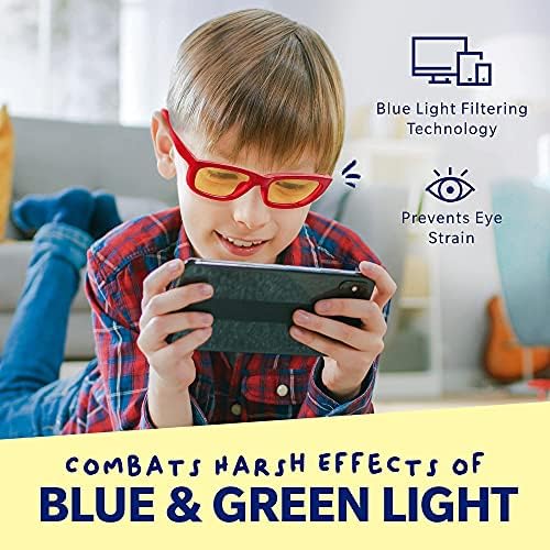 Предпазни Детски очила, блокер синя светлина - Безрецептурные Очилата за компютърни игри със зелени и сини светофильтрами