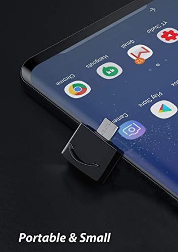 USB Адаптер C за свързване към USB конектора (2 опаковки), съвместим с Samsung Galaxy SM-G973 за OTG със