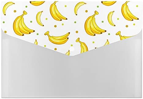 Сладък Банан Плодов Файл Чантата си Папка За Файлове Органайзер За Документи Водоустойчив Калъф за Файлове за