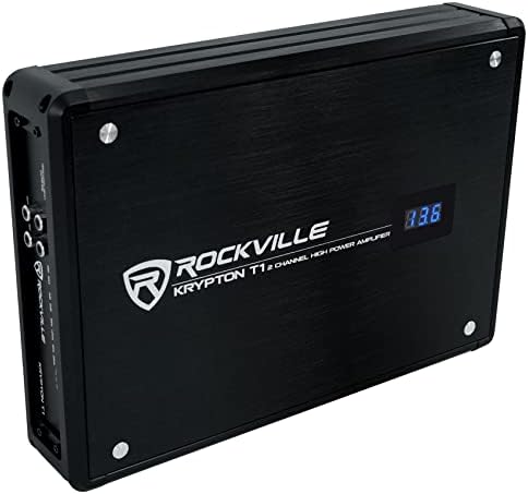 Rockville KRYPTON T1 Максималната мощност 1600 W/rms мощност 400 W 2-Канален Усилвател с вольтметром