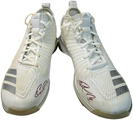 Карлос Кореа Подписа BP Носимые футболни Обувки за трева обувки PSA/DNA Correa LOA 79325 - футболни Обувки, MLB с автограф