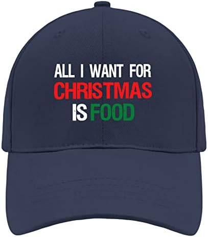 JVAN Коледни Шапки, за момче с бейзболна шапка, Регулируеми Шапки за Момичета, Всичко, което искам за Коледа, това е Твоята бейзболна шапка за хранене, Момиче