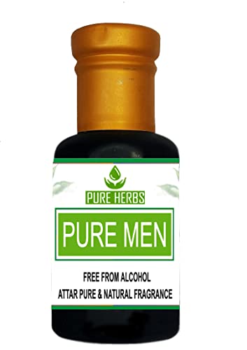 Чист мъжки аромат Pure Herbs, не съдържащ алкохол, за унисекс, партита и ежедневна употреба, 50 мл