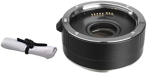 Canon EOS 1D Mark III 2x телеконвертер (4 елемента) + кърпа за почистване от микрофибър Nwv Direct.