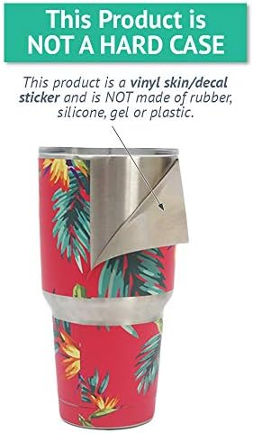 Кожата MightySkins е Съвместим с чаша Ozark Trail на 30 грама - Happy Sugar Skull | Защитно, здрава и уникална vinyl стикер-опаковка | Лесно се нанася, се отстранява и обръща стил | Произведе