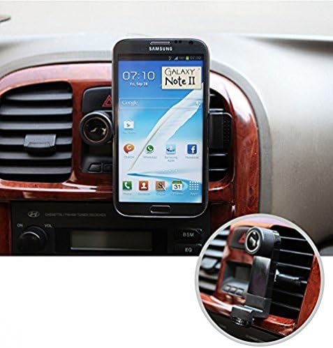 Автомобил въртящ се държач за мобилен телефон с монтиране на отдушник за Verizon-Samsung Galaxy Note 4 SM-N910V - Verizon-Samsung