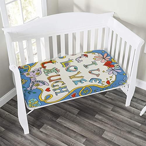 Декоративна Чаршаф за легло,Фар Декор, матрак цилиндър за малки деца от Микрофибър, Копринено-мека, 28 x 52 x 8, Детска