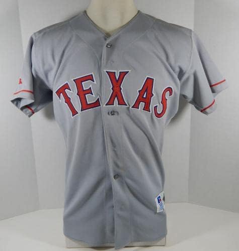 1995-99 Тексас Рейнджърс 13, Използван в играта Сива риза DP08114 - Използваните В играта тениски MLB