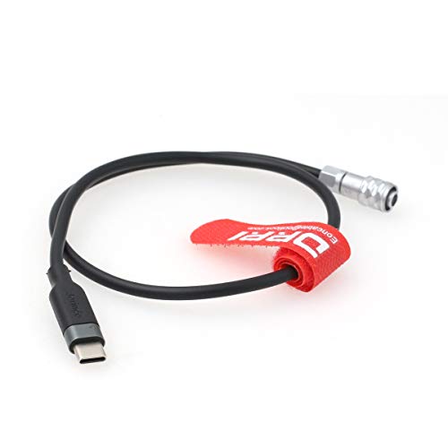 DRRI Weipu SF610 2pin към USB Type-C PD захранващ Кабел за BMPCC4K и 6K Blackmagic Pocket 4K 6K