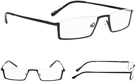 В комплект Шарени очила за четене Gr8Sight от 3 теми с пружинным тръба на шарнирна връзка се предлагат четци