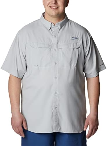Мъжки офшорна Риза с къс ръкав Columbia с ниско съпротивление на триенето